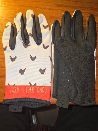 Polka Chicken Long Full Finger Gloves by Primal